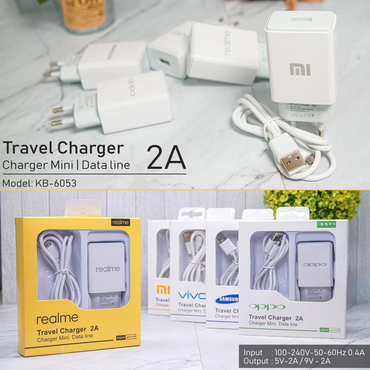 TRAVEL CHARGER BRAND SUPERCOPY AK933 MICRO USB